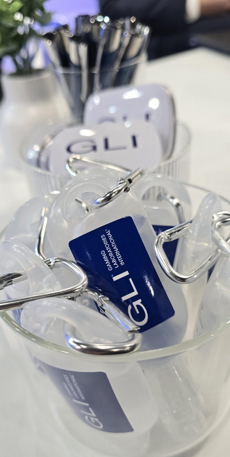 Gaming Laboratories International branded merchandise