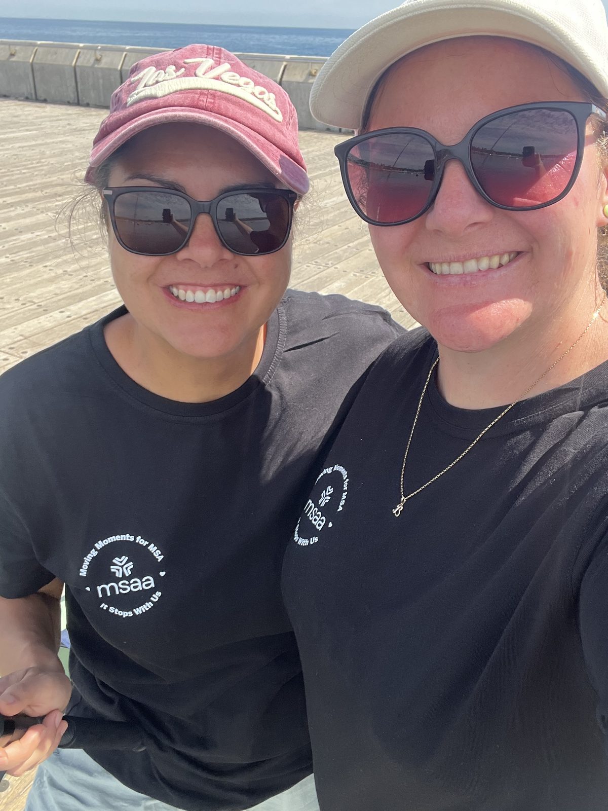 MSAA team members in branded shirts