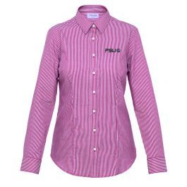 AWL160 Ladies Van Heusen Classic Yarn Dyed Stripe Corporate Shirts