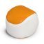 White/Orange