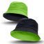 Black/Bright Green