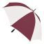 Burgundy/White