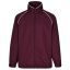 Maroon / White