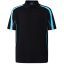 Black / Aqua Blue