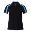 Black / Aqua Blue