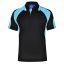 Black / Aqua Blue