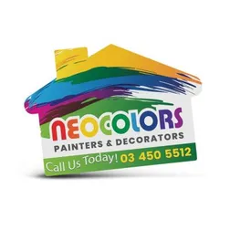 House Shaped Vinyl Adhesive Labels UV Resistant Real Estate