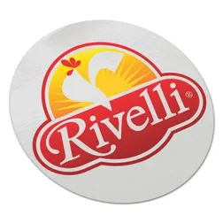 100114 Round Vinyl Logo Stickers - 60mm