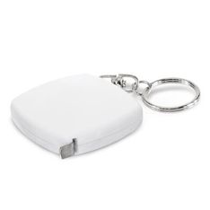 Compact Metal Tape Measure with Keyring 2m Dual Scale