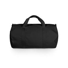 Cotton Canvas Duffel with Reinforced Straps