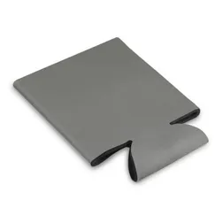 Neoprene Flat Fold Can Cooler with Stabilising Base
