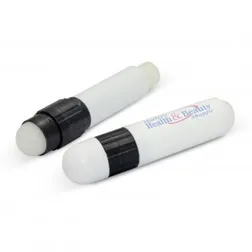Dual Applicator Lip Balm With Twist Roll-On