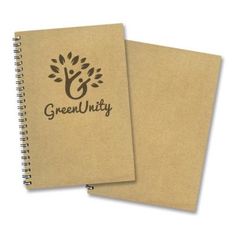 Medium Kraft Wiro Bound Notepad 120 Pages Recyclable