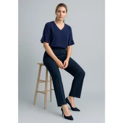 Womens Cool Stretch Adjustable Waist Corporate Pants
