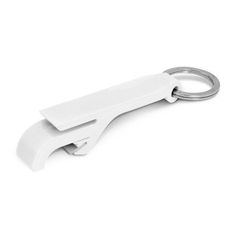 Snappy Dual Function Plastic Bottle Opener Keyring