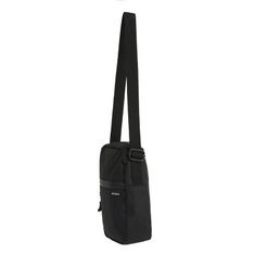 Recycled Transit Bag Black Polyester Satchel