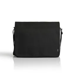 Recycled Polyester Crossbody Messenger Bag with Adjustable Strap