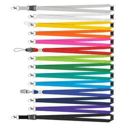 16mm Wide Polyester Neck Straps for ID Badges