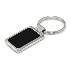 Dual Finish Aluminium Chrome Laser Engraved Key Ring