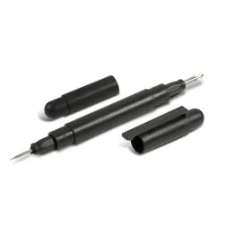 Compact Four Bit Pocket Screwdriver with Clip