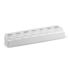 Seven Compartment Weekly Medication Organiser Box