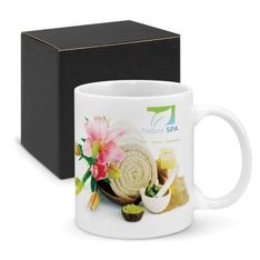 330ml Ceramic Mug with Wraparound Full Colour Printing
