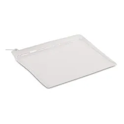 Transparent PVC Airline Travel Toiletry Bag with Sliding Closure