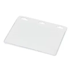 Clear Vinyl ID Card Holder for Lanyards