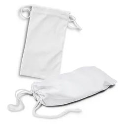Microfibre Drawstring Pouch with Screen Cleaning Function