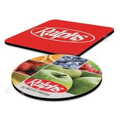 Microfibre Surface Mouse Mat With Rubber Base