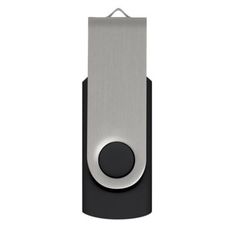 Helix 4GB Soft Touch Rubber Aluminium Swivel USB Drive