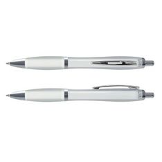 Vistro Translucent Retractable Ballpoint Pen with Soft Touch Grip