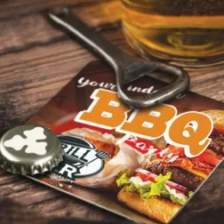 Flexible Rubber Backed Coaster with Sublimation