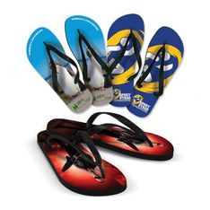 High Definition Full Colour Flip Flops