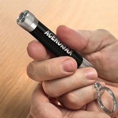 Aluminium Mini Torch with Key Ring Attachment