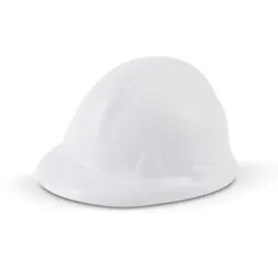 Hard Hat Shaped Polyurethane Stress Reliever White