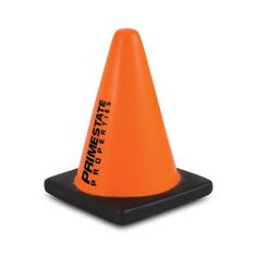 Traffic Cone Shaped Polyurethane Stress Reliever