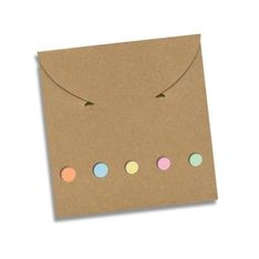 Cameo Flip Top Adhesive Note Pad with Flag Tabs