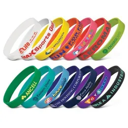 Debossed Silicone Awareness Wristbands