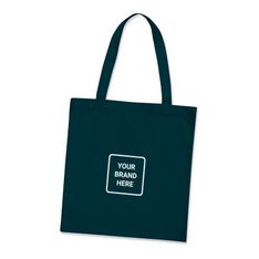 130gsm Cotton Shoulder Tote with Screen Print