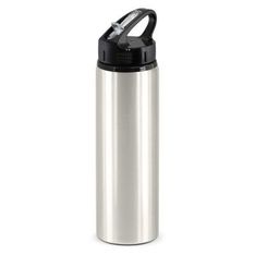Oasis Aluminium Sports Bottle with Flip Valve and Carry Handle