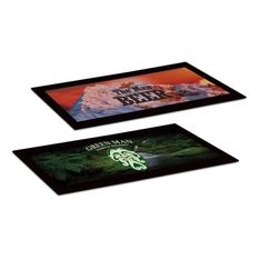 Small Polyester Counter Display Mat with Anti Slip Base