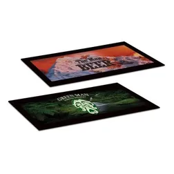 Small Polyester Counter Display Mat with Anti Slip Base