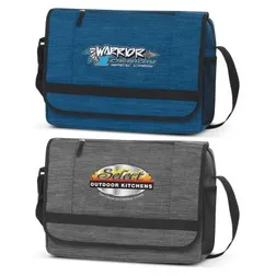 Heather Finish Poly Canvas Messenger for Laptops