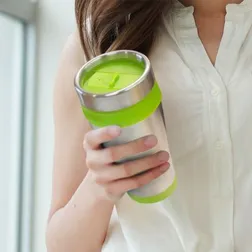 108410 350ml Aspen Stainless Steel Promo Travel Cups
