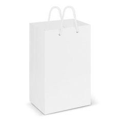 Small Gloss Laminated Paper Gift Bag with Rope Handles