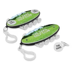 108536 Golf Tee and Marker Holder Printing With Bag Clip