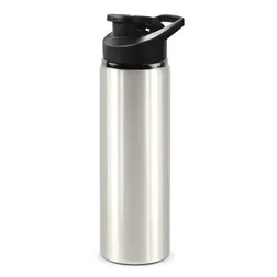 Oasis Aluminium Snap Cap Water Bottle with Carry Handle