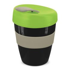 Express Cup Deluxe Reusable Coffee Cup with Silicone Band