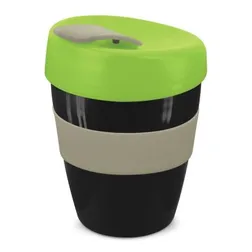 Express Cup Deluxe Reusable Coffee Cup with Silicone Band